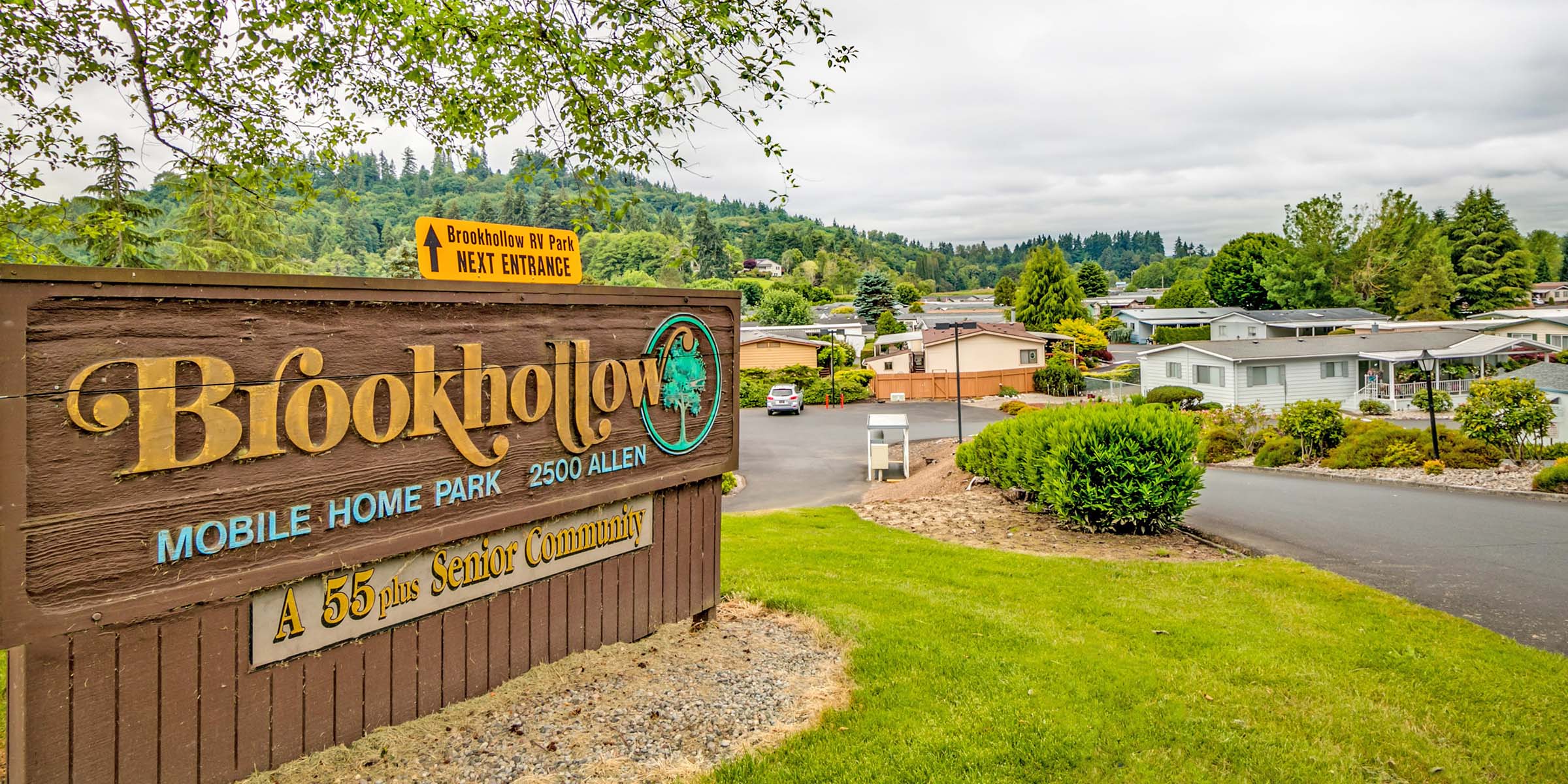 Brookhollow Estates Sign